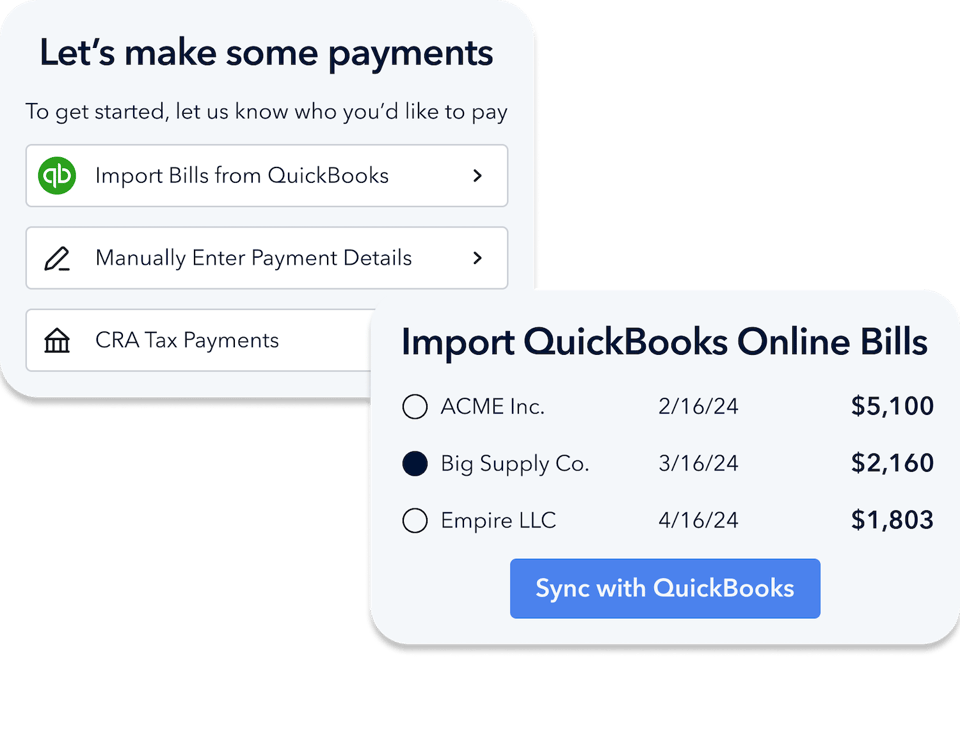 Importing QuickBooks Online bills in Plooto