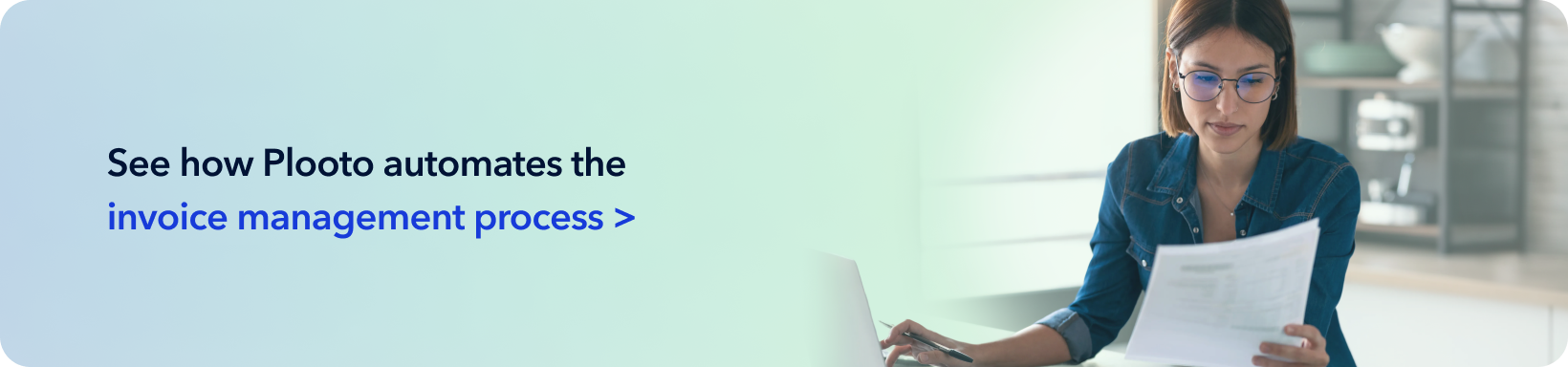 Invoice management cta
