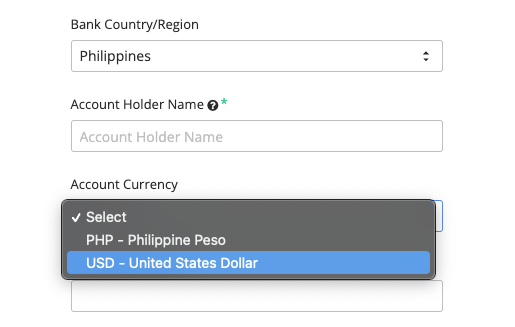 Philippines FX currencies